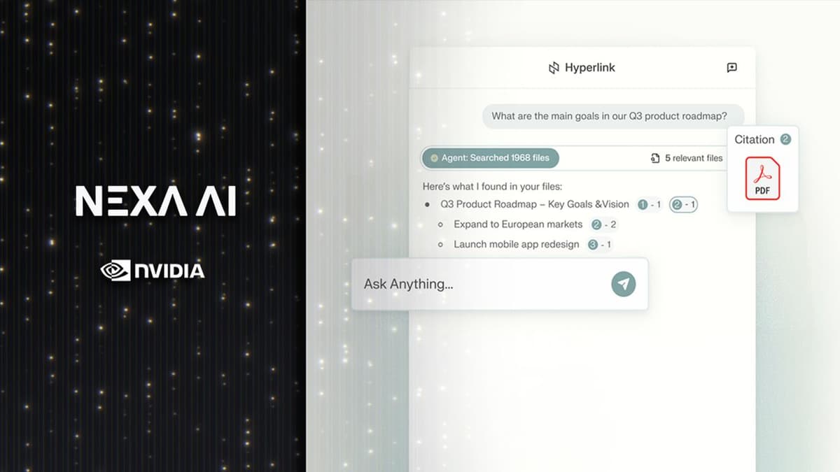 Nvidia's New AI App Could Be the Productivity Tool You've Always Needed - "Hyperlink" Agent Brings Private AI-Powered Search for...