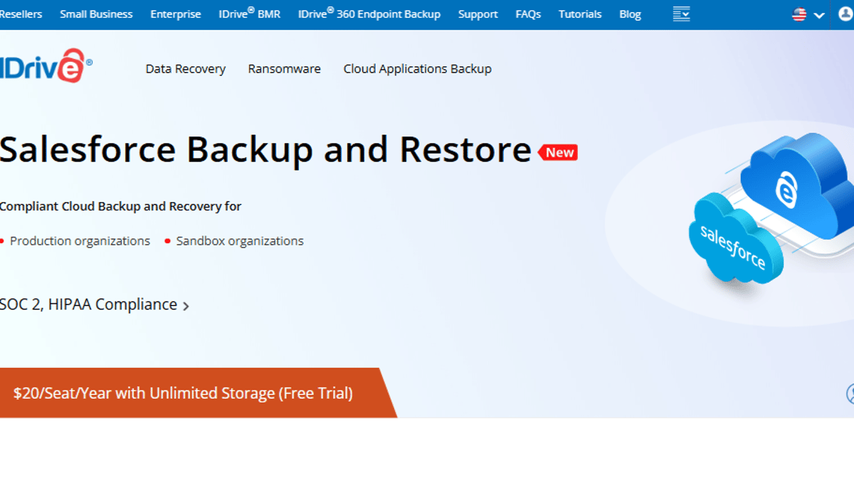 Worried About Ransomware? IDrive Launches New Salesforce Backup Tool for Greater Data Protection