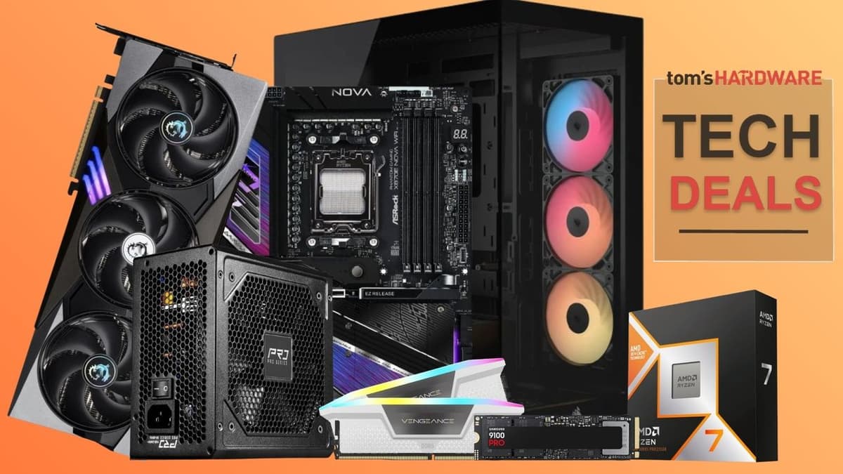 Outstanding RTX 5080 Combo Bundle Saves You $1,385 on a Complete High-Spec PC Build — 64GB of RAM, 9850X3D, 2TB...