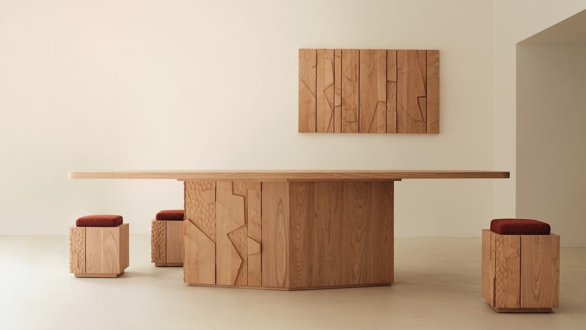 In Hannes Peer’s New Furniture for SEM, Wood Holds More than Surface Value