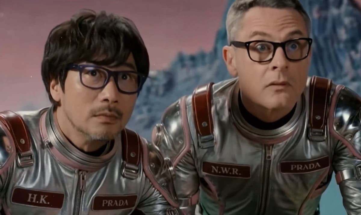 Hideo Kojima Finally Gets to Go to Space—But only in an AI-Generated Ad for Prada