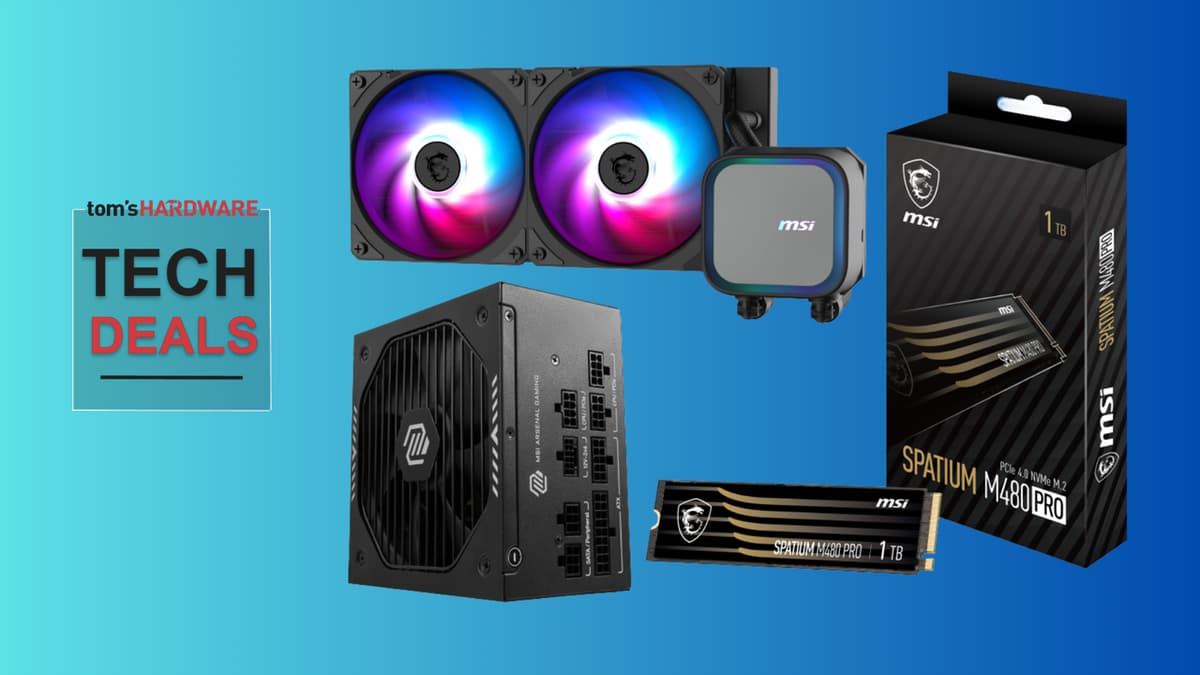 Upgrade Your PC with a 2TB PCIe 4.0 SSD, 750W Power Supply, and 240mm AIO for $300 — Hardware Bundle...