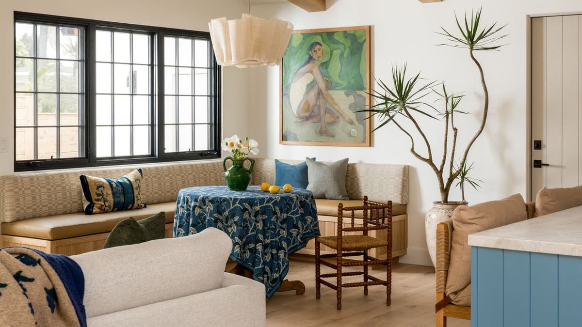 7 of the Most Chic Fabric Choices You Could Pick for Your Banquette Seating (and, Actually, Any Custom Upholstery) in...