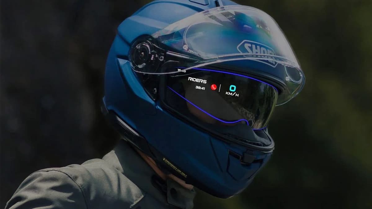 Shoei Reveals World’s First Motorcycle Helmet with a Visor-Mounted HUD – and It Makes so Much Sense for Riders