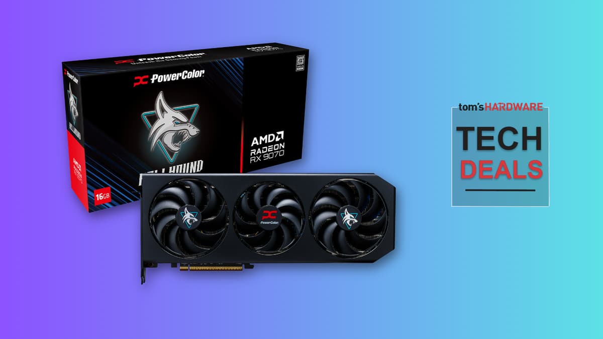AMD's Excellent Radeon RX 9070 with 16 GB of VRAM Hits All-Time Low Pricing — PowerColor Hellhound Variant Is 23%...