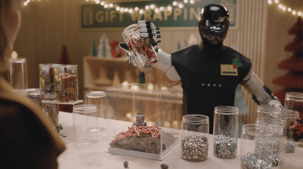 This Gift-Wrapping Robot Is Quite Funny, Actually