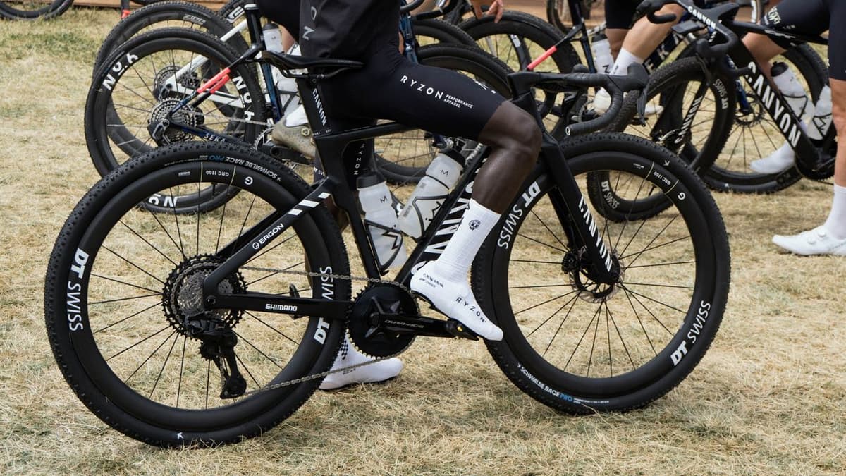 Mystery Canyon Gravel Bike Spotted at The Traka - Is the Grail About to Join the Big Tyre Club?