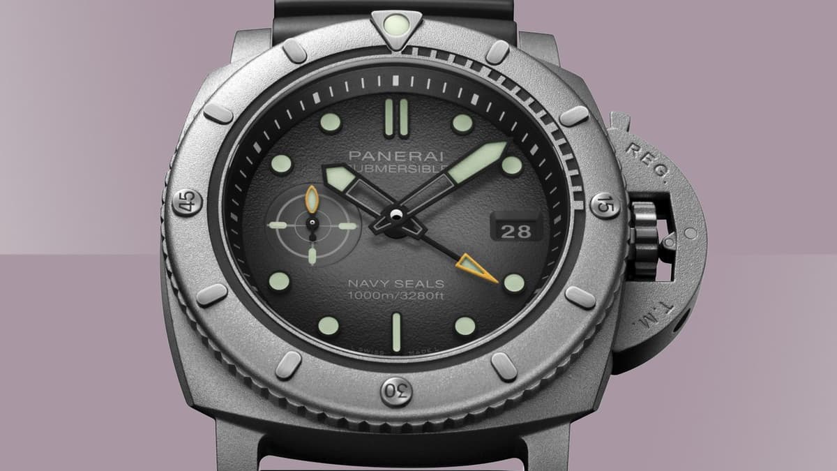 New Panerai Submersible Comes with a Three-Day Navy SEALs Experience and an Incredibly Rare Case Material
