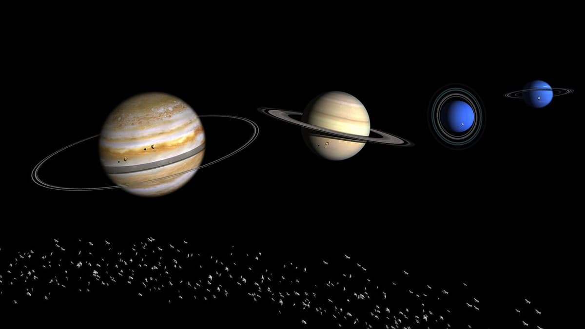 2 Giant 'Super Earths' Once Orbited Near Uranus and Neptune, Messed up a Bunch of Moons, Then Vanished, New Study...