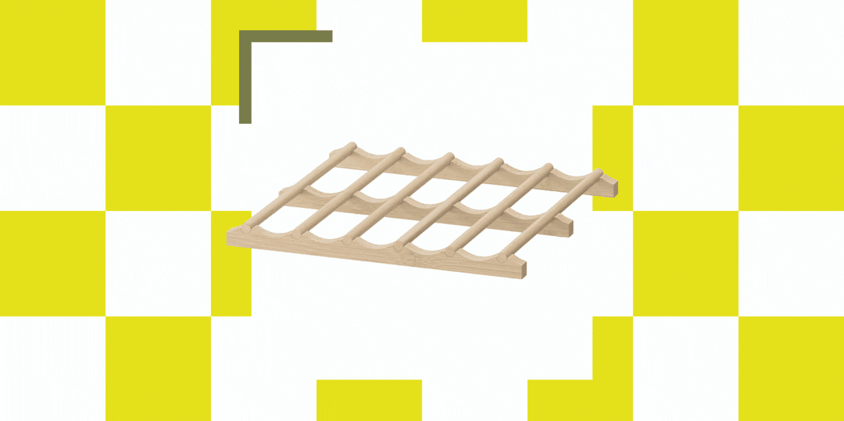 This Just-Launched IKEA Bottle Rack Is the Detail That Will Make Your Kitchen Cabinets Look Custom — And It Can...