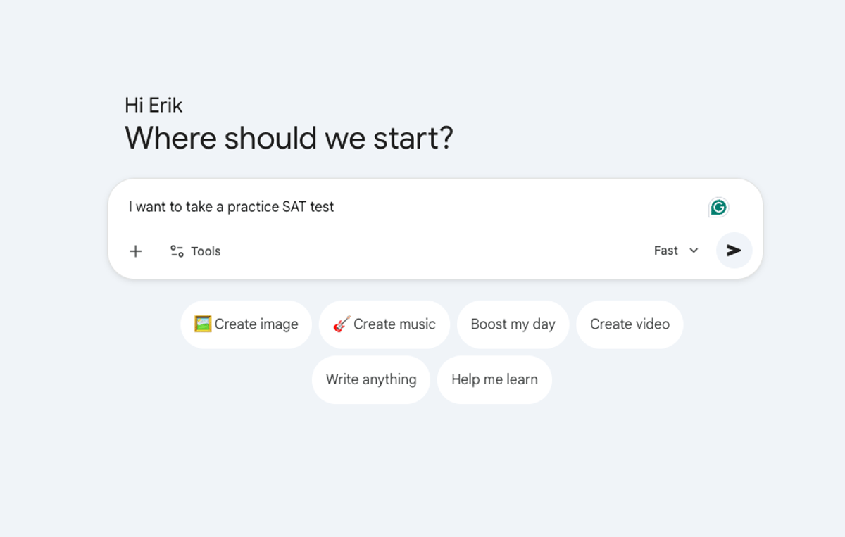 Using Gemini AI To Prepare For Standardized Tests