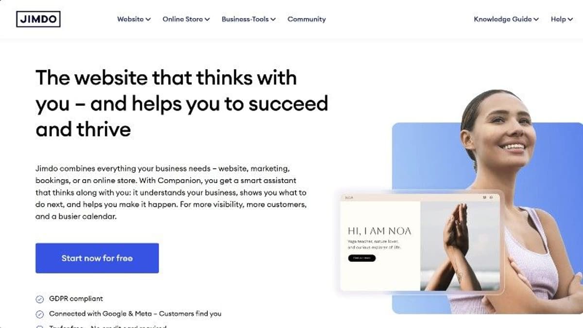 Jimdo Adds AI to Its Website Builder, Promises Better Business Outcomes