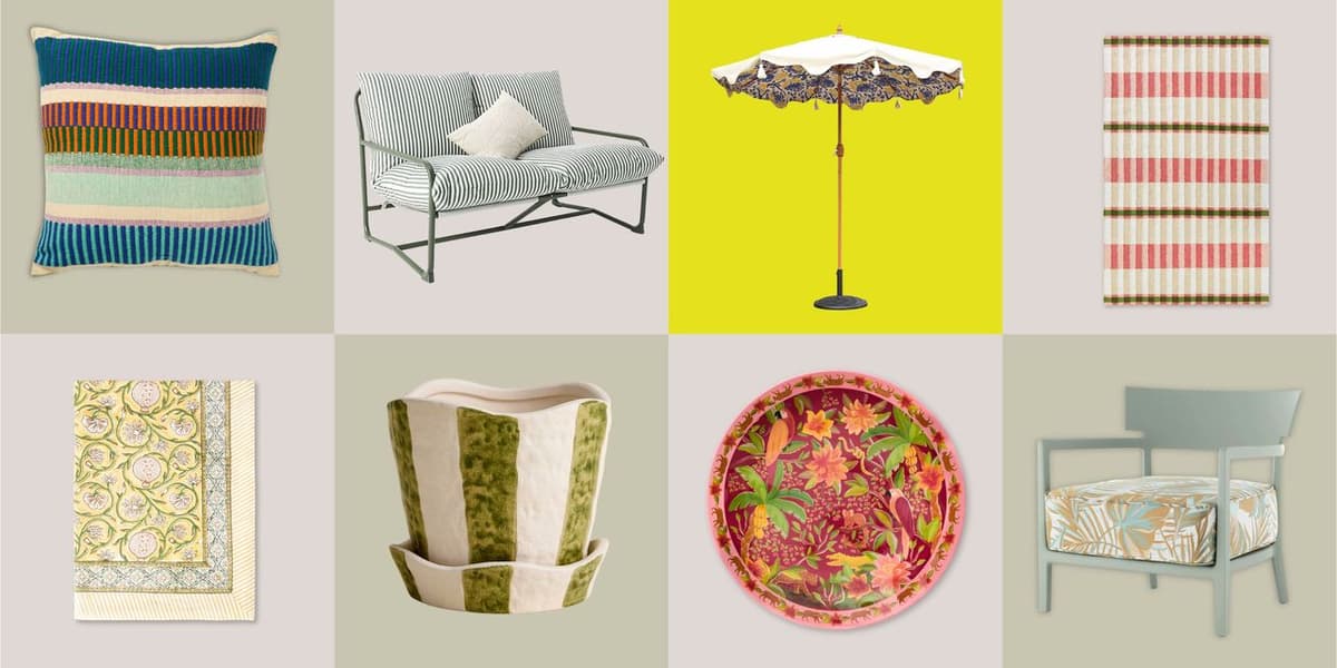 Patterned Garden Furniture Gives Your Garden More 'Energy' — Here's How to Bring the Elevated Design Trend for 2026 to...
