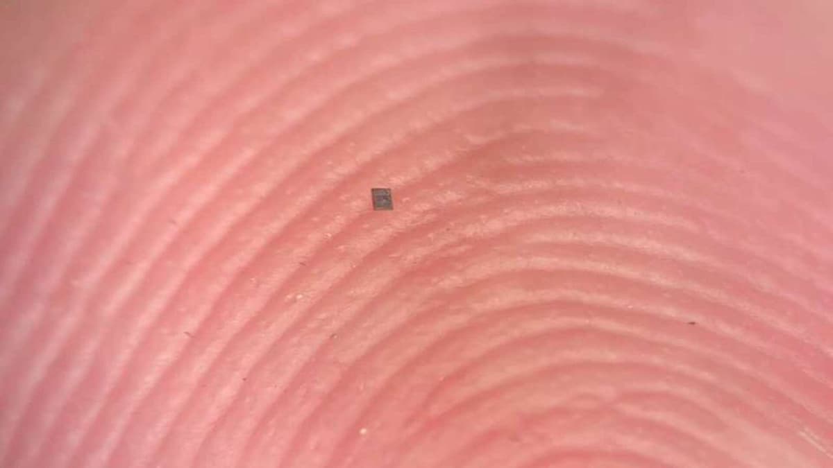 This Autonomous Solar-Powered Robot Costs 1p, Is Smaller than a Grain of Salt, and Communicates Through 'Wiggles of a Little...