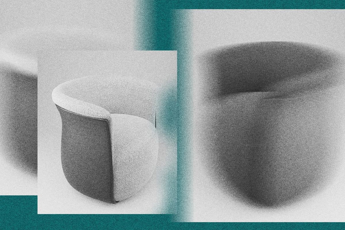 Fendi Casa's Enveloping Leather-Clad Armchair Was Inspired by the 'Peekaboo' Handbag