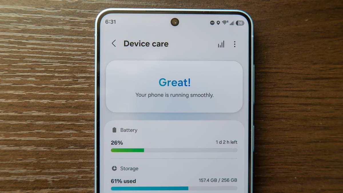 This Buried Samsung Feature Helps Keep My Galaxy S26 Running Like New
