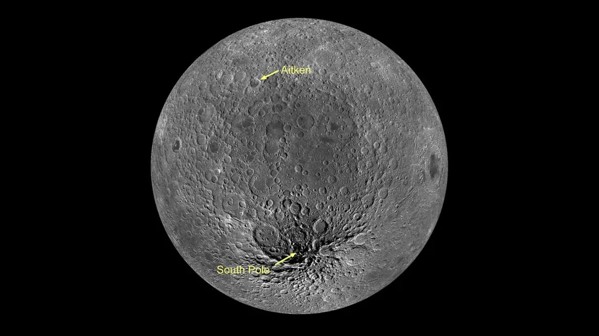 A Bizarre 'Decapitated' Asteroid Likely Made the Moon's Largest Impact Crater. NASA's Artemis Astronauts May Land Near the Proof