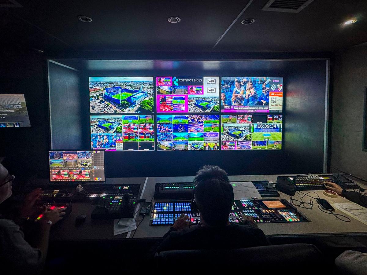 Riedel’s SimplyLive Solution Powers Centralized VAR for Argentina’s Top Football League