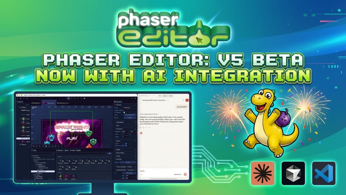 Phaser Editor V5 Beta Now Available