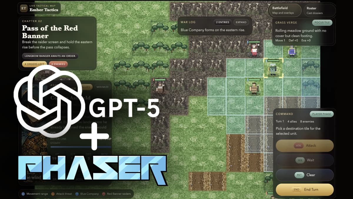 OpenAI Built a Tactical RPG with Phaser