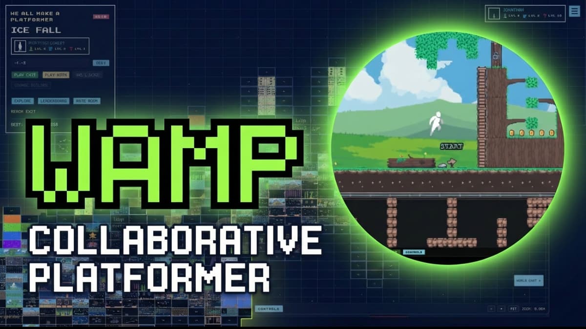 WAMP: Collaborative Platformer Built with Phaser