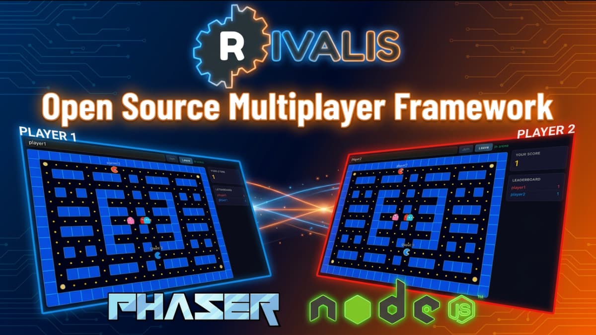 Rivalis: Open Source Multiplayer Framework for Phaser and Node.js