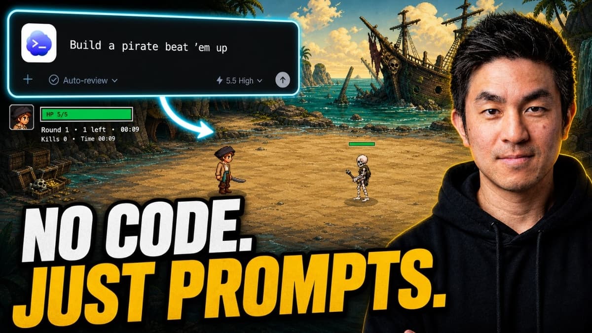 Vibe Code a Complete 2D Beat Em Up Game with Phaser 4 and Codex