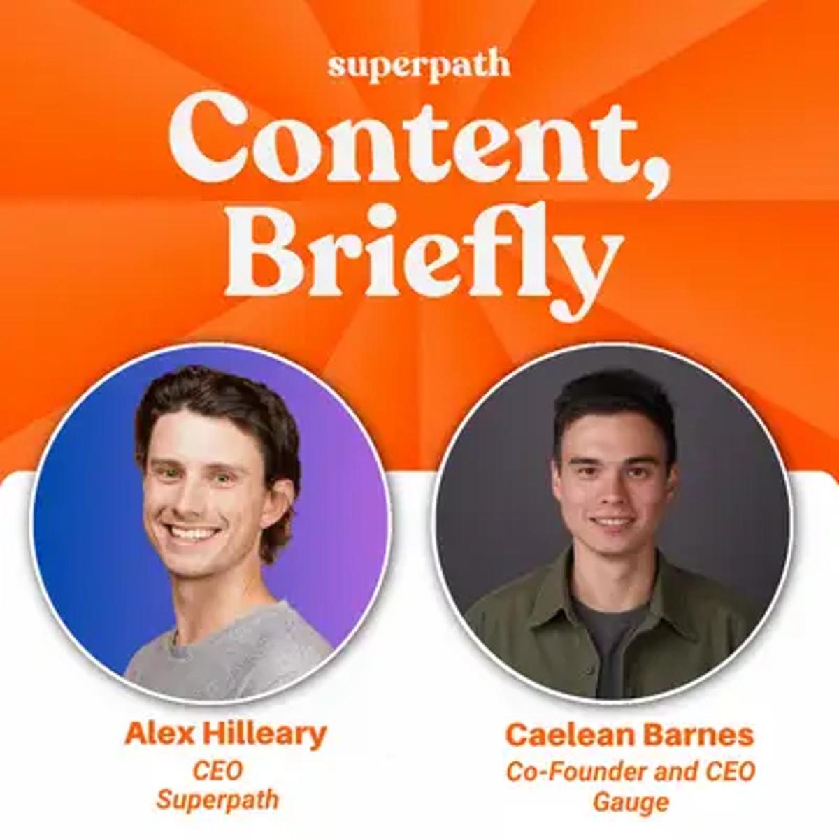 Episode 135 - AI SEO with Gauge's Caelean Barnes