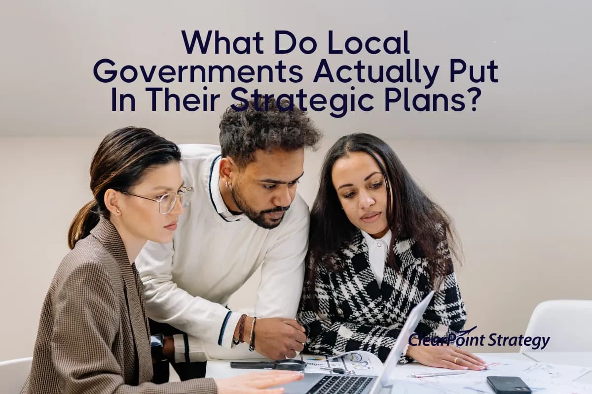What Do Local Governments Actually Put In Their Strategic Plans? | ClearPoint Strategy Blog