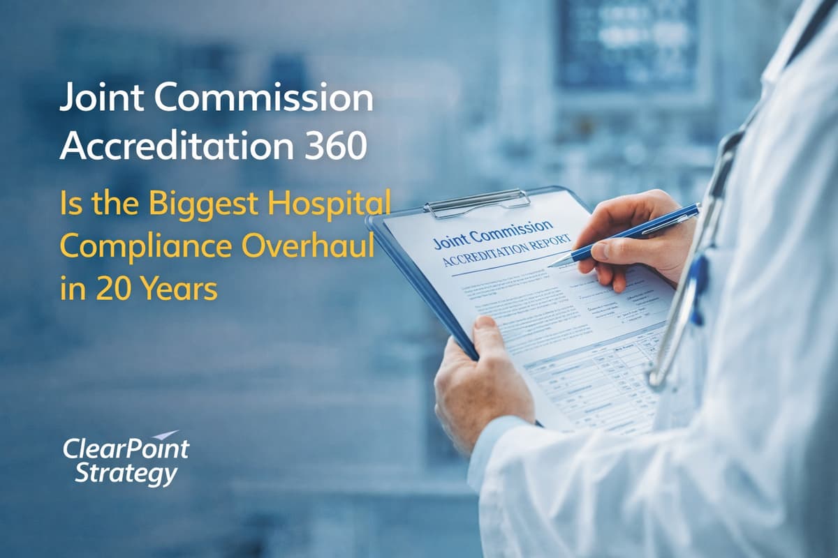 Accreditation 360: Why Compliance Fails Without Strategy (Data) | ClearPoint Strategy Blog