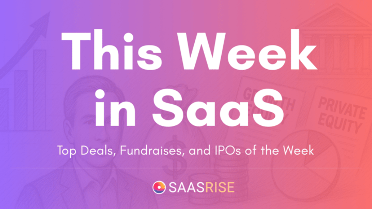 This Week in SaaS - Nov 4 - 10, 2025