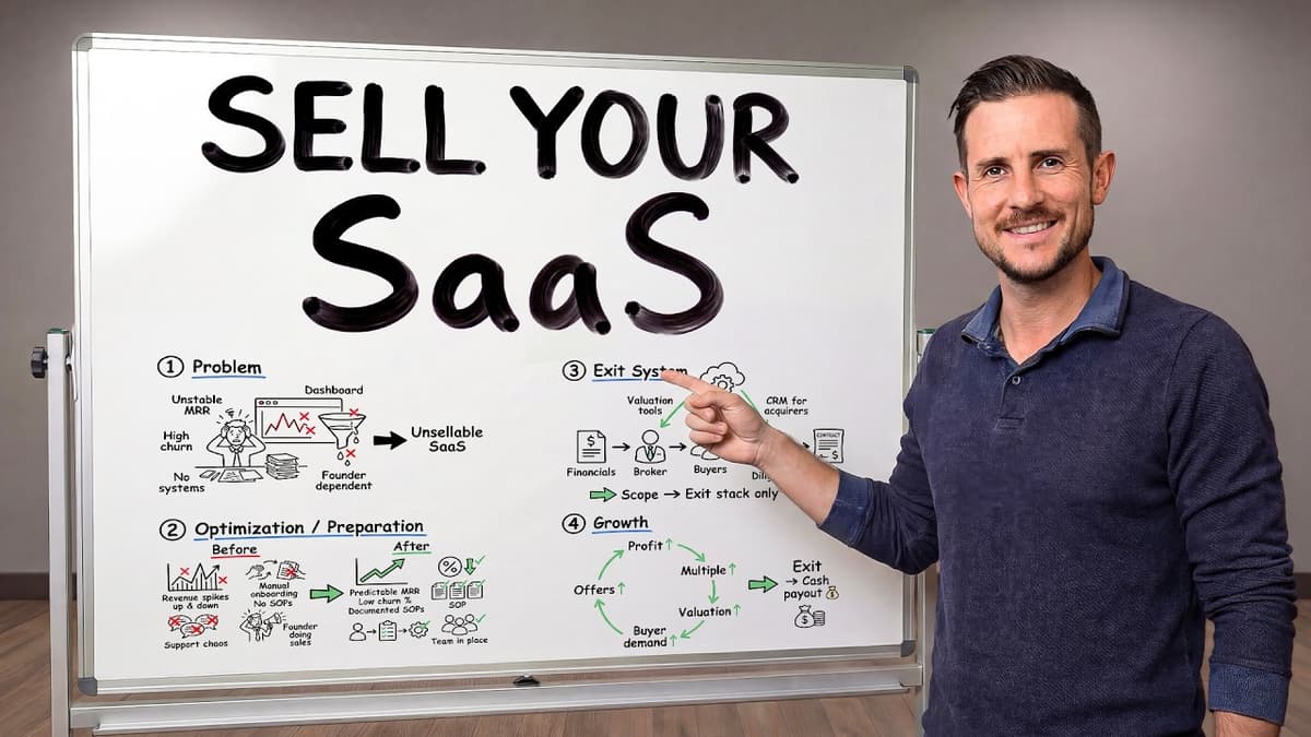 How to Sell Your SaaS (From a Founder with a $169m Exit)