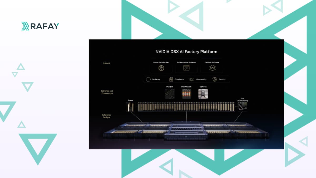 Rafay Operationalizes NVIDIA DSX OS for AI Factories