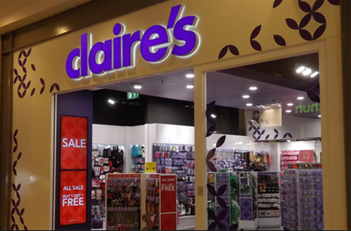 Claire’s Confirms 1,300 Job Cuts as Store Estate Shutters