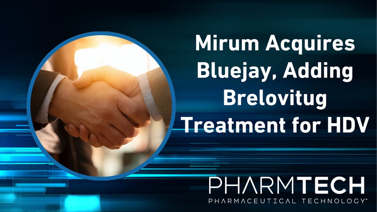 Mirum Pharmaceuticals Acquires Bluejay Therapeutics, Adding Brelovitug for HDV