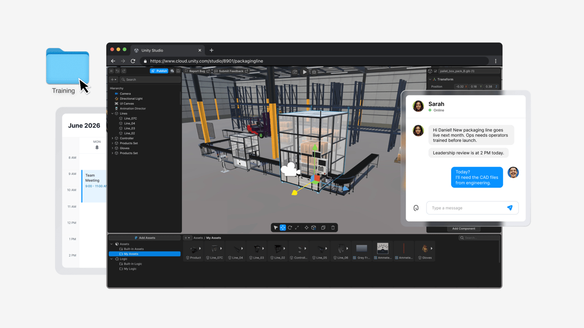 A Day in the Life of a Training Designer Building Interactive 3D — without Waiting on Specialized Simulation Teams