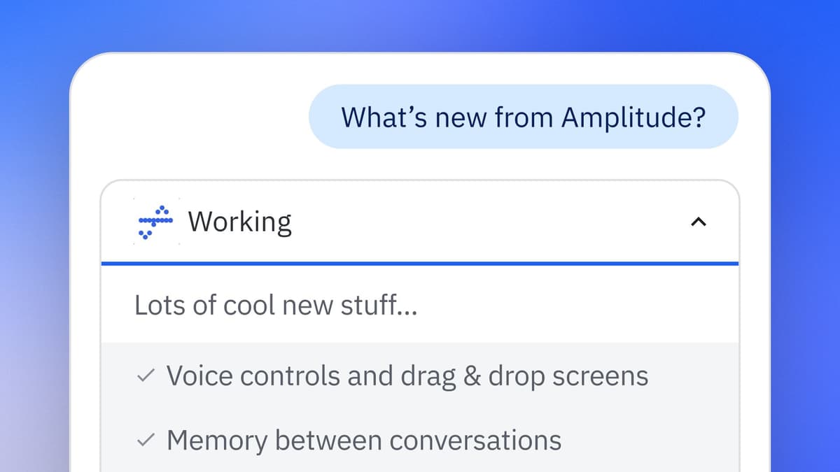 What’s New with Amplitude Agents