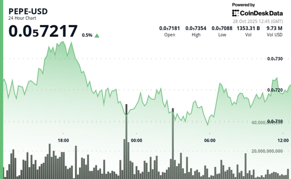 PEPE Holds Key Support Level as Volume Surge Points to Whale Trading Activity