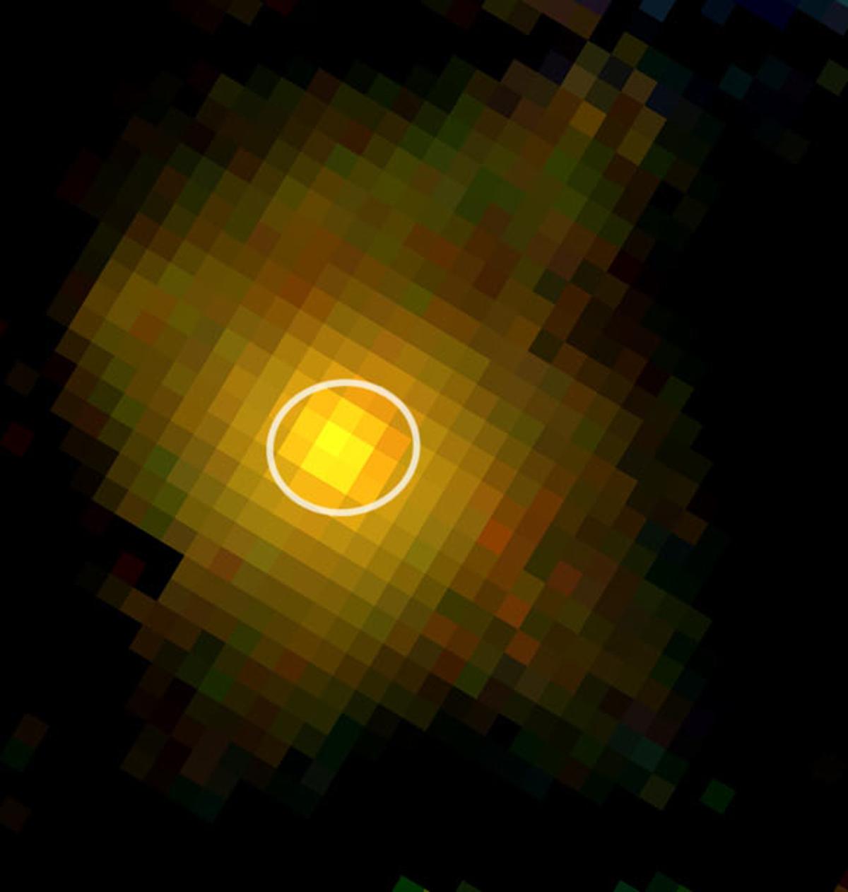 Webb Discovers Slow-Rotating Galaxy in Early Universe