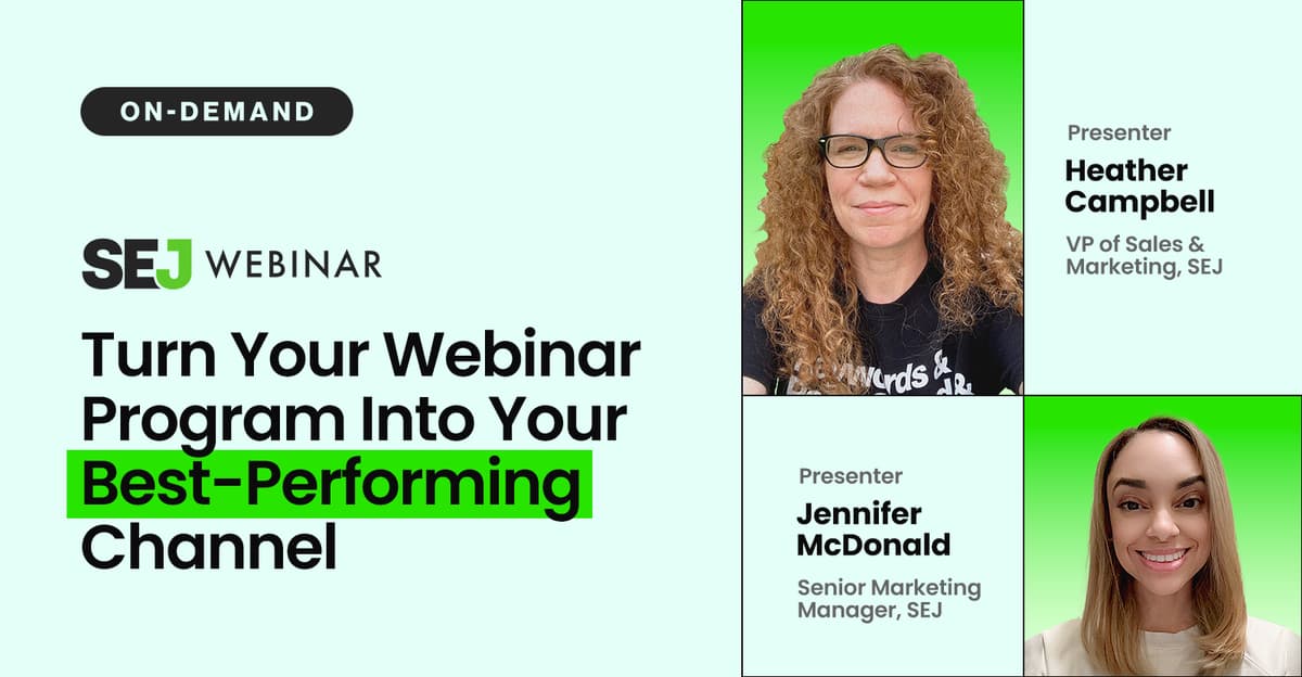 How to Turn Webinars Into Your Best Lead Gen Channel in 5 Phases via @Sejournal, @Hethr_campbell