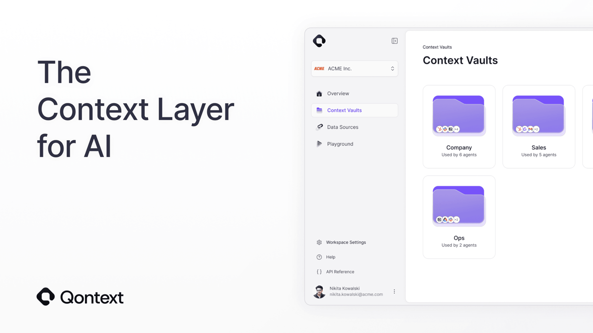 Qontext Closes $2.7M Pre-Seed Round to Develop a Context Layer for AI