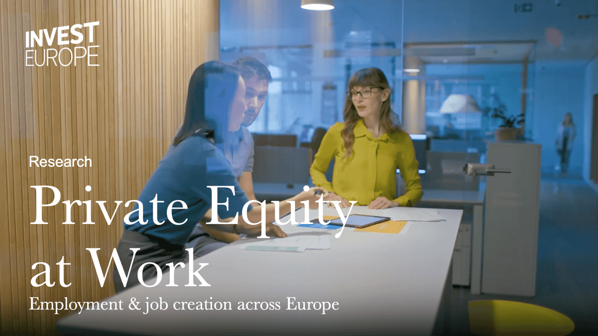 Invest Europe: PE- and VC-Backed Firms Grow Jobs 4%, 4x Faster than Europe in 2024