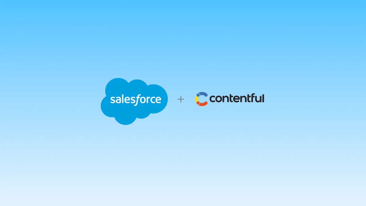 Salesforce to Acquire Contentful