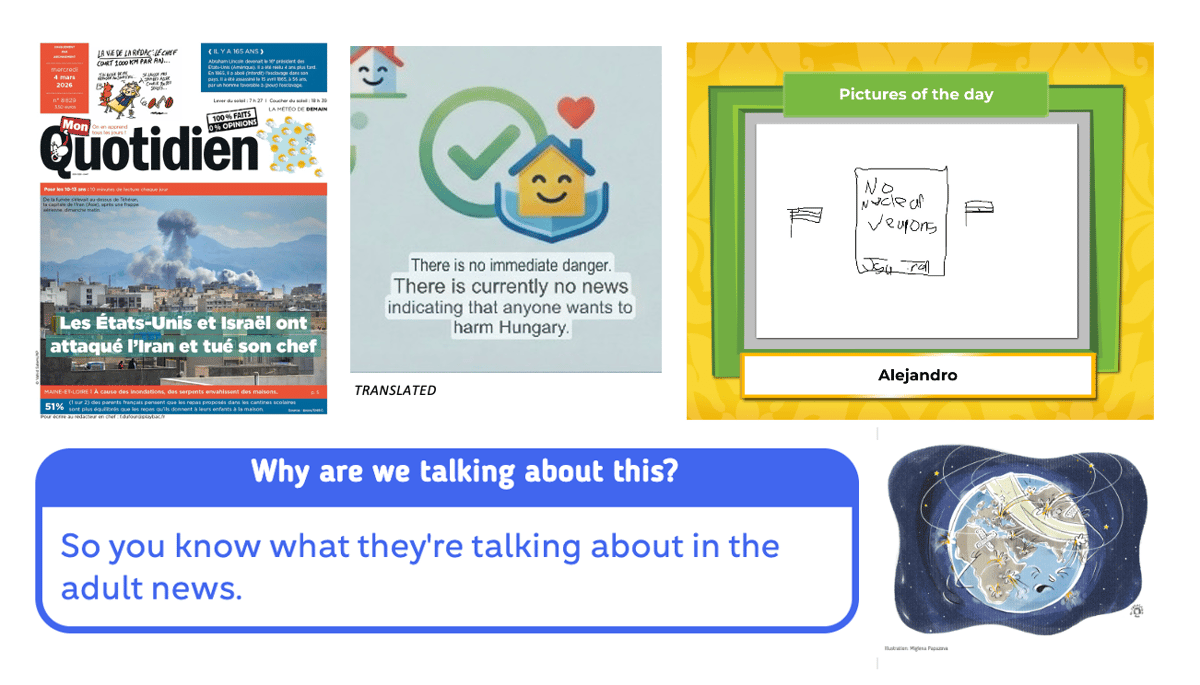 Children Get Help to Cope with the News of Latest Middle East Bombings