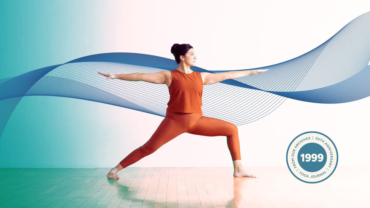 Struggling in Warrior 2? Here’s How to Work With Gravity Instead of Against It.