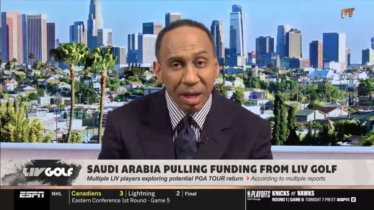 Stephen A. Smith Accuses PGA Tour of Forcing Golfers to Join LIV: ‘It Was Their Abuse’