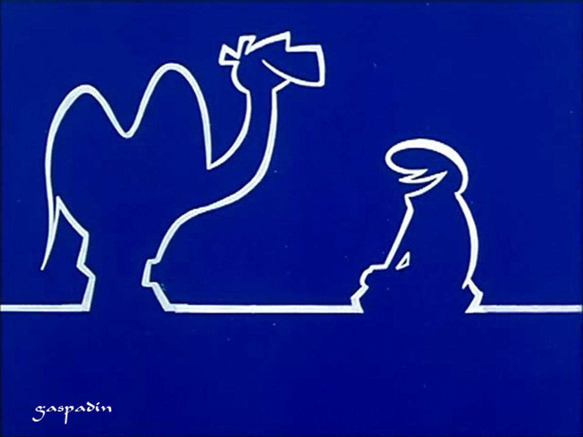 Watch La Linea, the Popular 1970s Italian Animations Drawn with a Single Line