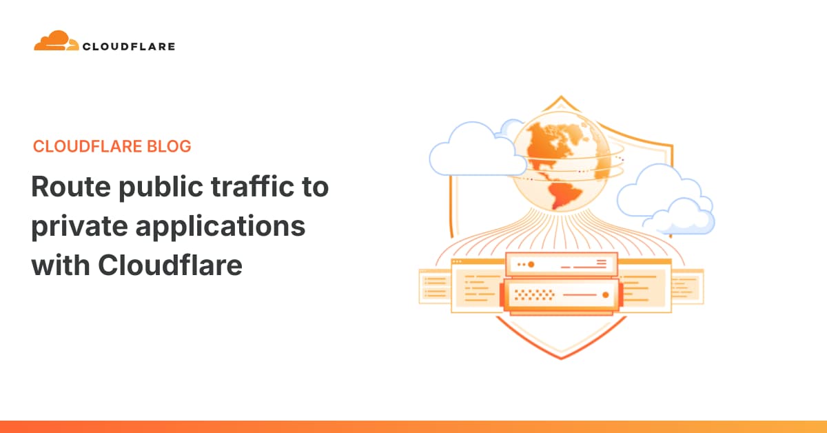 Route Public Traffic to Private Applications with Cloudflare