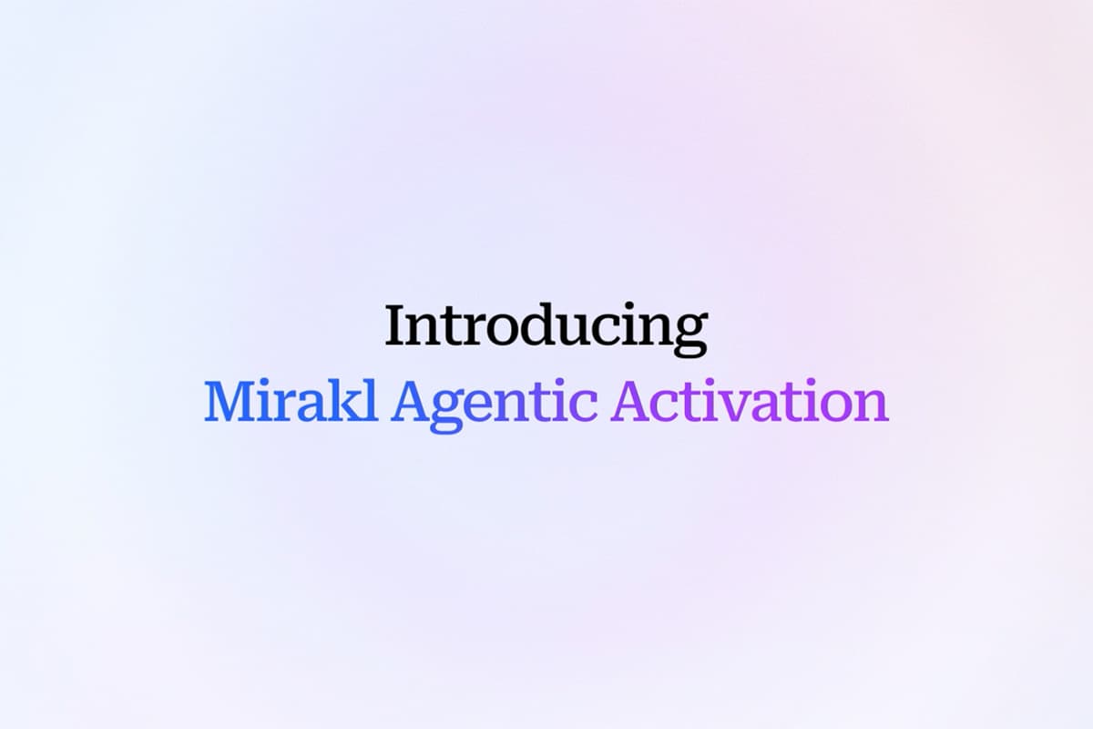 Mirakl Agentic Activation First Enterprise Solution to Make Product Pages LLM-Ready