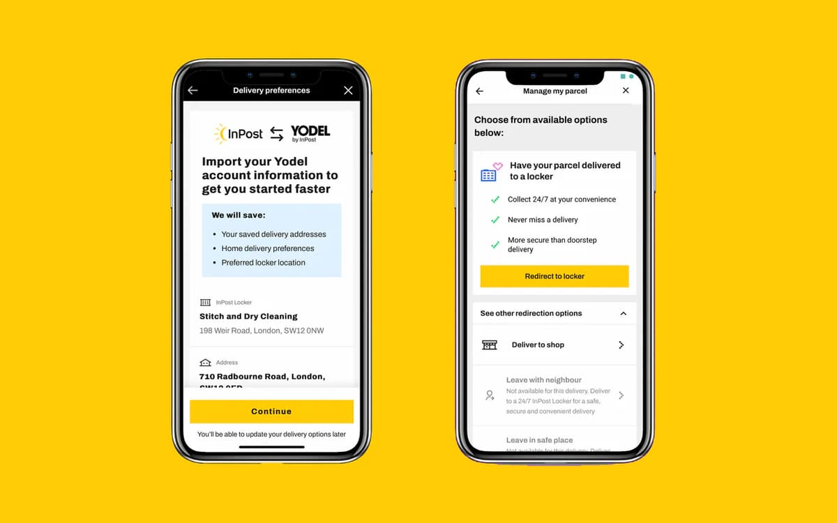 Yodel by InPost Migration to InPost
